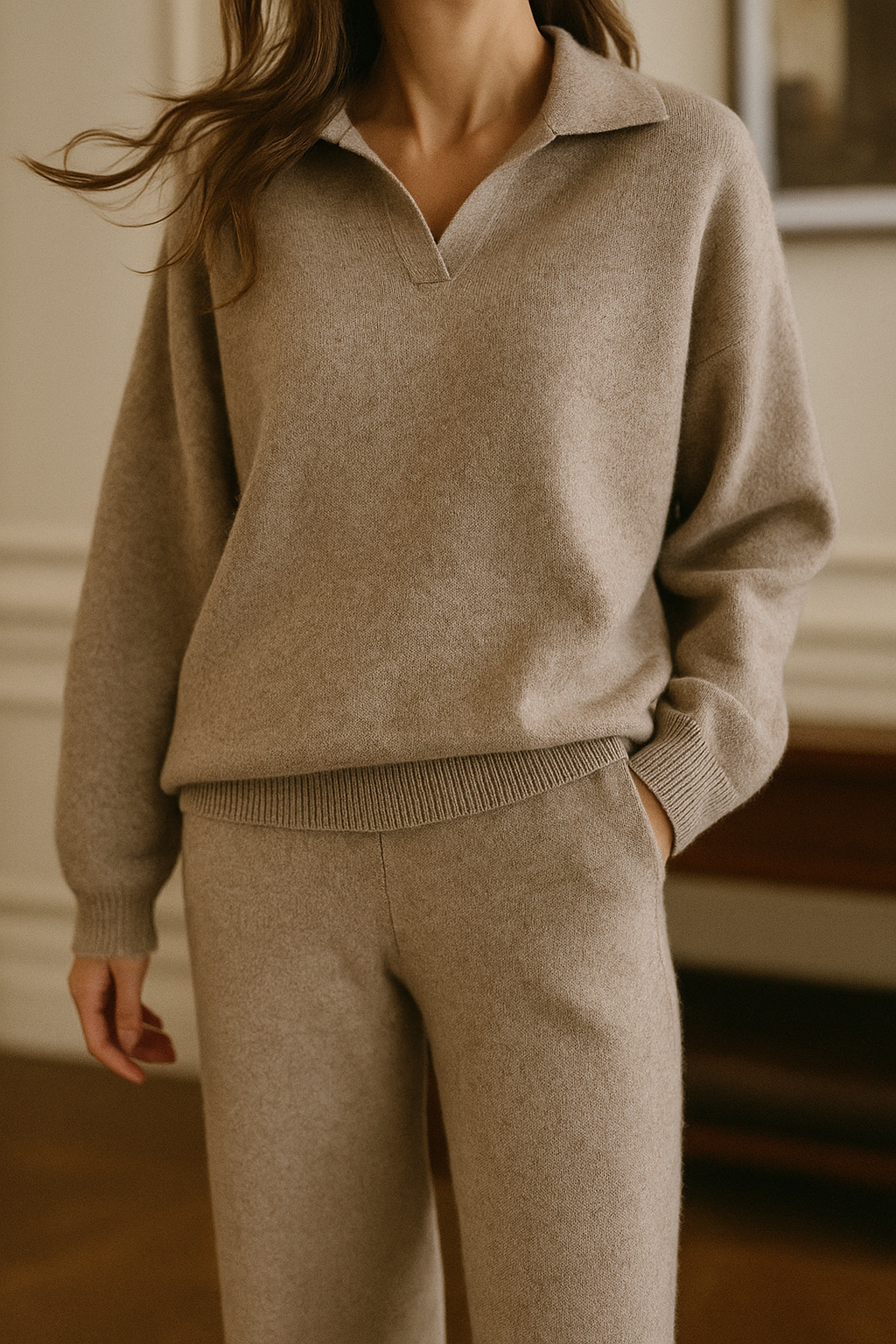Claire Ensemble en Maille