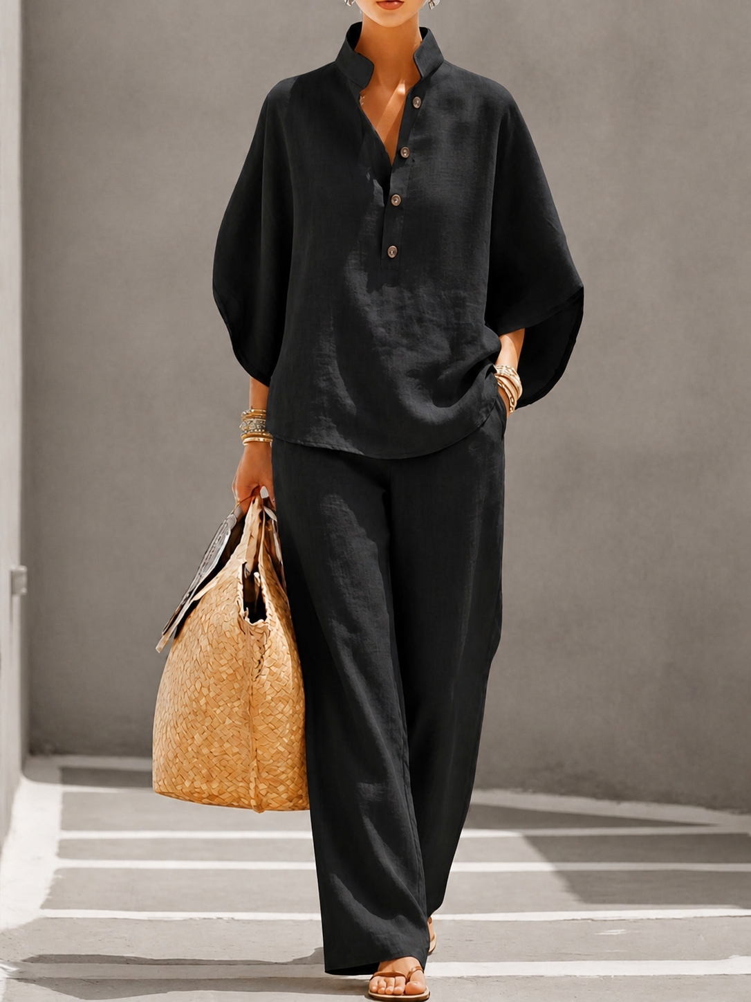 Ariel | Ensemble Lin · Fluidité & Élégance Naturelle