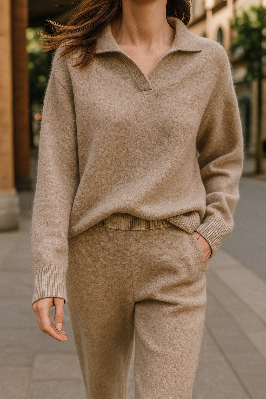 Claire Ensemble en Maille