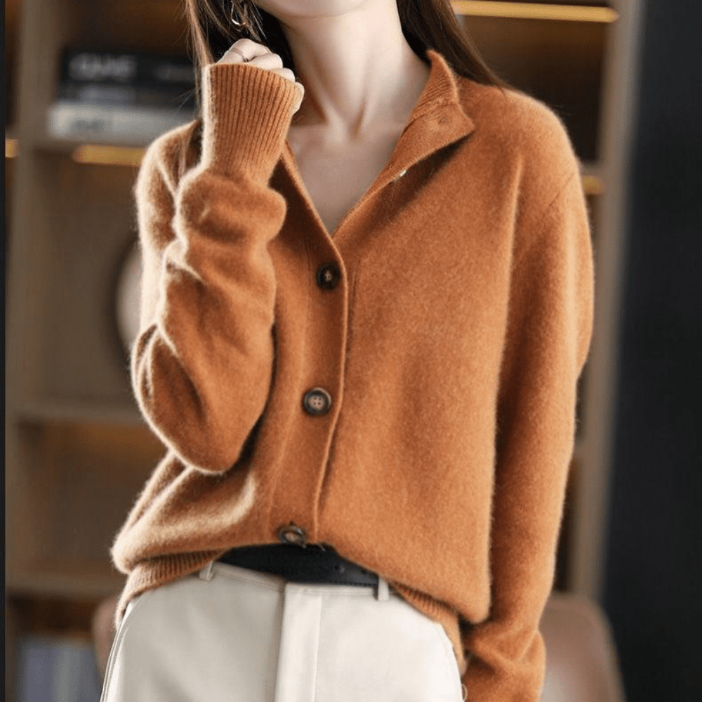 Horizon Gilet en Cachemire