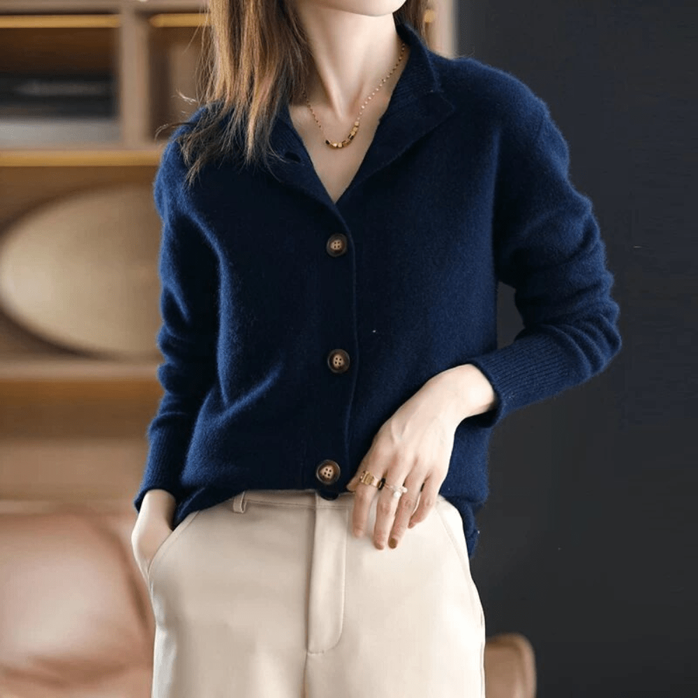 Horizon Gilet en Cachemire